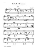 A.N. Skrjabin: Prélude et Nocturne Opus 9 für Klavier, linke Hand (noty na klavír, levá ruka)