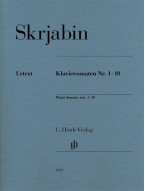 A.N. Skrjabin: Piano Sonatas Nos. 1-10 (noty na klavír)