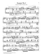 A.N. Skrjabin: Piano Sonatas Nos. 1-10 (noty na klavír)