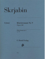 A.N. Skrjabin: Piano Sonata No.9 Op.68 (noty na klavír)