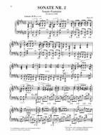 A.N. Skrjabin: Klaviersonate Nr. 2 gis-moll op. 19 (noty na klavír)