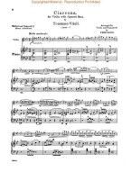 Tomaso Antonio Vitali: Ciaccona (noty na housle, klavír)