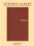 Stephen Albert: Tribute (noty na housle, klavír)
