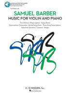 Samuel Barber: Music For Violin And Piano (noty na housle, klavír) (+audio)