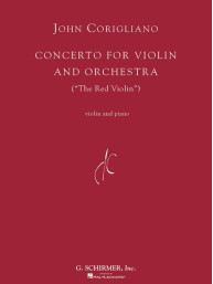 John Corigliano: Concerto For Violin And Orchestra (noty na housle, klavír)