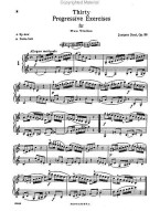 Jakob Dont: 30 Progressive Exercises, Op. 38 (noty na housle)