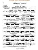 Jakob Dont: 24 Exercises, Op 37 (noty na housle)