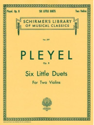 Ignace Pleyel: 6 Little Duets, Op. 8 (noty na 2 housle)