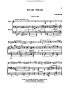 Charles E. Ives: Sonata No. 2 (noty na housle, klavír)