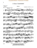 Charles Auguste de Bériot: 3 Duos Concertante, Op. 57 (noty na 2 housle)