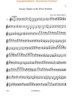 Hans Sitt: Etudes, Op. 32 - Book 1 (noty na housle)