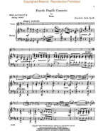 Friedrich Seitz: Pupil's Concerto No. 4 in D, Op. 15 (noty na housle, klavír)