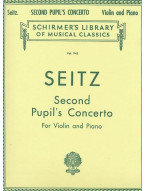 Friedrich Seitz: Pupil's Concerto No. 2 in G Major, Op. 13 (noty na housle, klavír)
