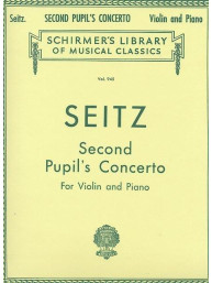 Friedrich Seitz: Pupil's Concerto No. 2 in G Major, Op. 13 (noty na housle, klavír)