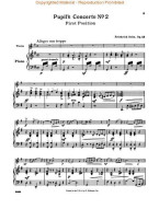 Friedrich Seitz: Pupil's Concerto No. 2 in G Major, Op. 13 (noty na housle, klavír)