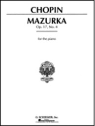 Frédéric Chopin: Mazurka Op.17 No.4 (noty na klavír)