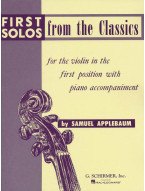First Solos from the Classics (noty na housle, klavír)