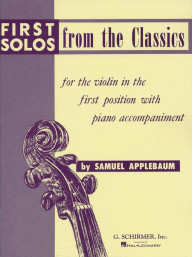 First Solos from the Classics (noty na housle, klavír)