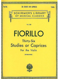 Federigo Fiorillo: 36 Studies or Caprices (noty na housle)
