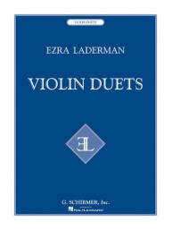 Ezra Laderman: Violin Duets (noty na 2 housle)