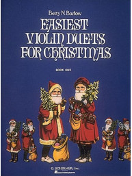 Easiest Christmas Duets - Book 1 (noty na housle, klavír)