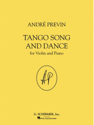 André Previn: Tango Song and Dance (noty na housle, klavír)