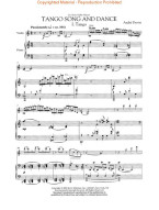 André Previn: Tango Song and Dance (noty na housle, klavír)