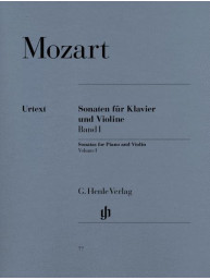 W.A. Mozart: Violin Sonatas 1 (noty na housle, klavír)