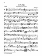 W.A. Mozart: Violin Sonatas 1 (noty na housle, klavír)