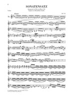 W.A. Mozart: Violin Sonatas - Fragments (noty na housle, klavír)