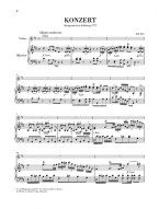 W.A. Mozart: Violin Concerto No.2 In D K.211 (noty na housle, klavír)