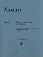 W.A. Mozart: Piano Sonata In F K.533/494 (noty na klavír)