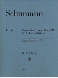 Robert Schumann: Violin Sonata No.2 In D Minor Op.121 (noty na housle, klavír)