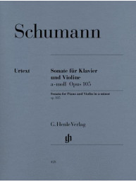 Robert Schumann: Sonata In A Minor Op. 105 (noty na housle, klavír)