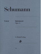 Robert Schumann: Intermezzi Op.4 (noty na klavír)