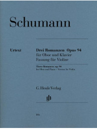 Robert Schumann: 3 Romanzen Op. 94 (noty na housle, klavír)