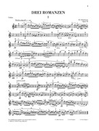 Robert Schumann: 3 Romanzen Op. 94 (noty na housle, klavír)