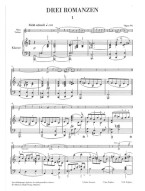 Robert Schumann: 3 Romanzen Op. 94 (noty na housle, klavír)