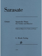 Pablo de Sarasate: Spanish Dances (noty na housle, klavír)