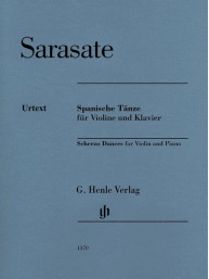 Pablo de Sarasate: Spanish Dances (noty na housle, klavír)