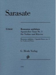 Pablo de Sarasate: Romanza Andaluza Op. 22 No. 1 (noty na housle, klavír)
