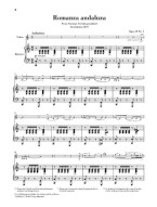 Pablo de Sarasate: Romanza Andaluza Op. 22 No. 1 (noty na housle, klavír)