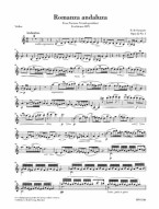 Pablo de Sarasate: Romanza Andaluza Op. 22 No. 1 (noty na housle, klavír)