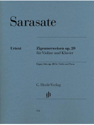 Pablo de Sarasate: Gypsy Airs, Op. 20 (noty na housle, klavír)