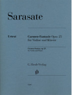 Pablo de Sarasate: Carmen Fantasy Op. 25 (noty na housle, klavír)