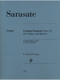 Pablo de Sarasate: Carmen Fantasy Op. 25 (noty na housle, klavír)
