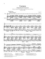 Pablo de Sarasate: Carmen Fantasy Op. 25 (noty na housle, klavír)