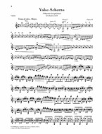 P.I. Čajkovskij: Valse-Scherzo op. 34 (noty na housle, klavír)