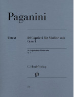 Niccolo Paganini: 24 Capricci op. 1 (noty na housle)
