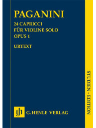 Niccolo Paganini: 24 Capricci für Violine solo Opus 1 - Study Score (noty na housle)